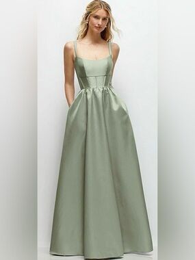 Dessy Collection | Dresses | Dessy Group Champagne Bridesmaid Dress |  Poshmark